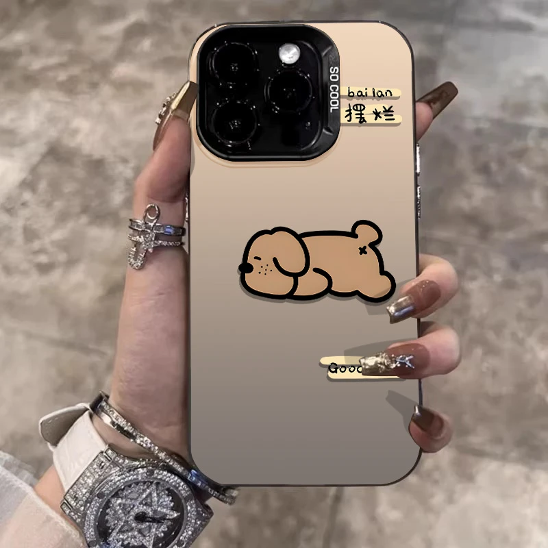 卡通小熊2024适用苹果15promax手机壳iphone14pro新款13创意潮牌