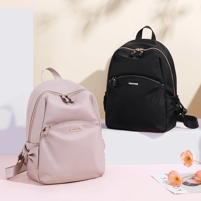 GOLF/高尔夫休闲百搭背包妈咪包大容量旅行包学生书包潮流双肩包