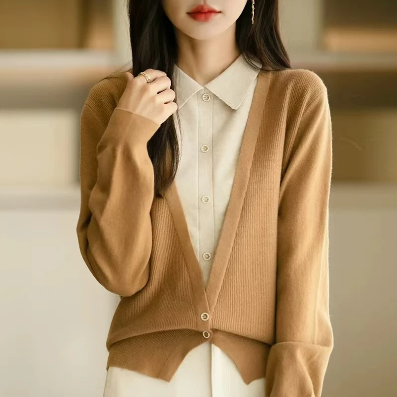 【上衣】时尚百搭上衣休闲显瘦轻奢女装7390[TS]Q