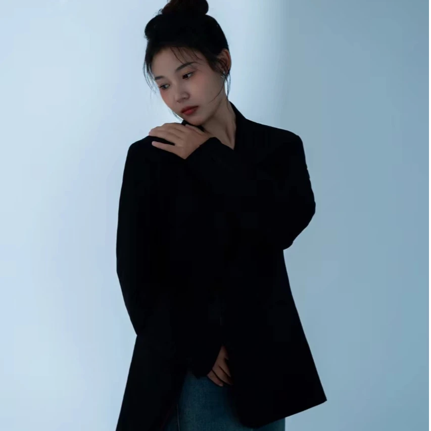 中长款圆领打底毛针织衫 直播特卖微瑕