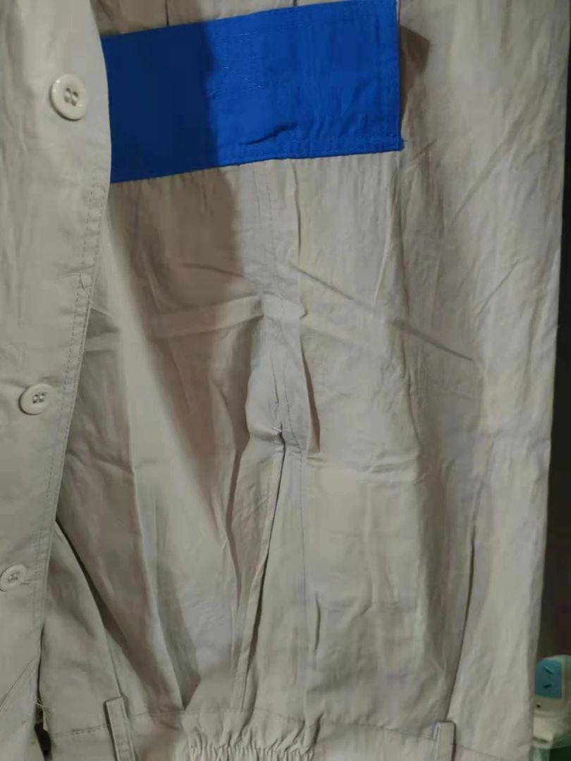 大众蓝领半袖工作服套装男女同款车间户外司机夏季必备工作服