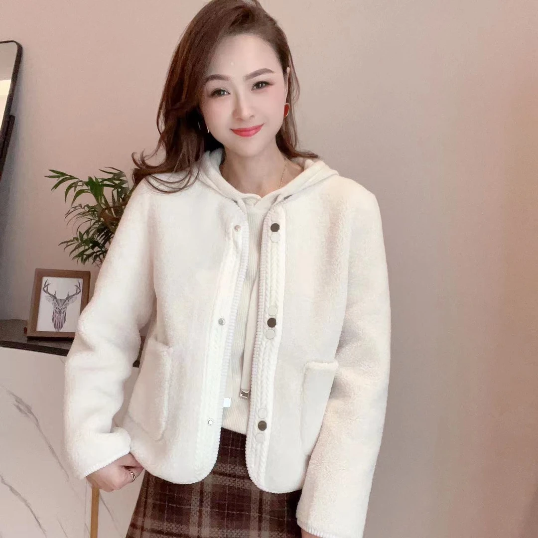 秋冬新款小香风长袖外套女设计感小众显瘦独特别致上衣D23672