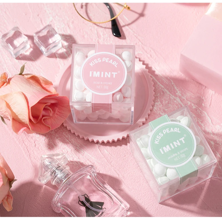 IMINT益美滋香体糖90g网红无蔗糖薄荷糖口气清新糖