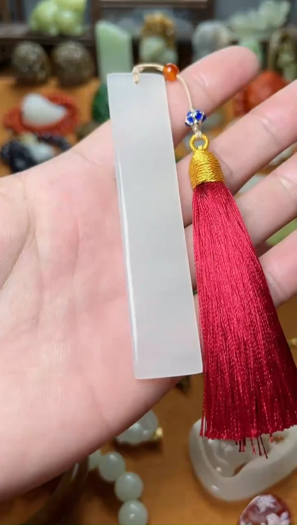 【闪购商品】和田玉颈饰未镶嵌书签 0 1