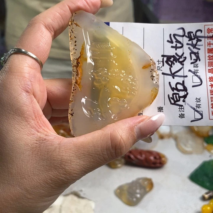 玛瑙/玉髓吊坠(不含链)未镶嵌