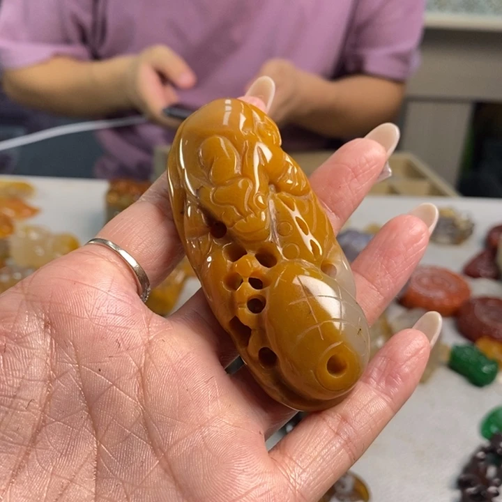 玛瑙/玉髓吊坠(不含链)未镶嵌