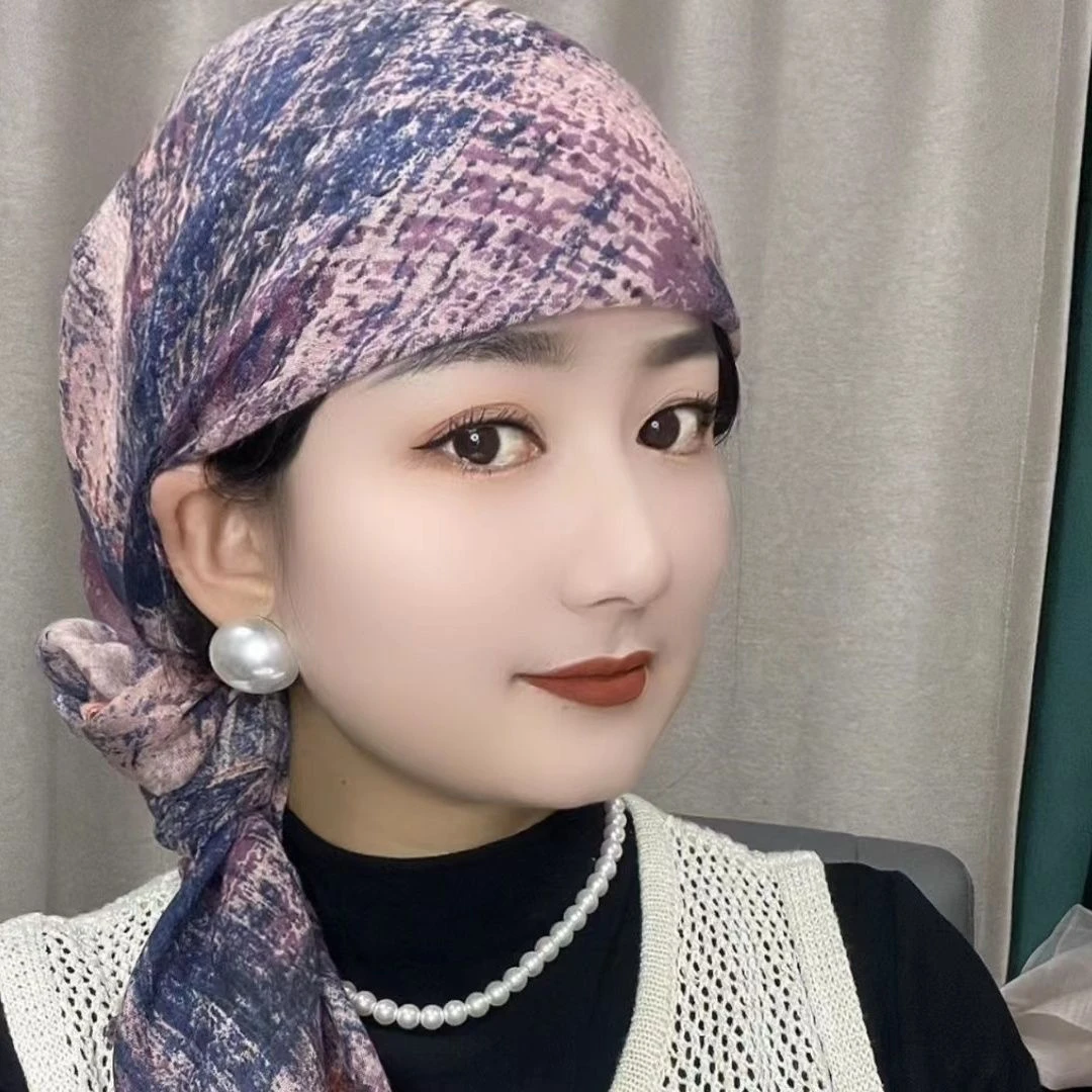 新款方巾88网红冬季防风保暖爆款头巾潮流纱巾盖头包头