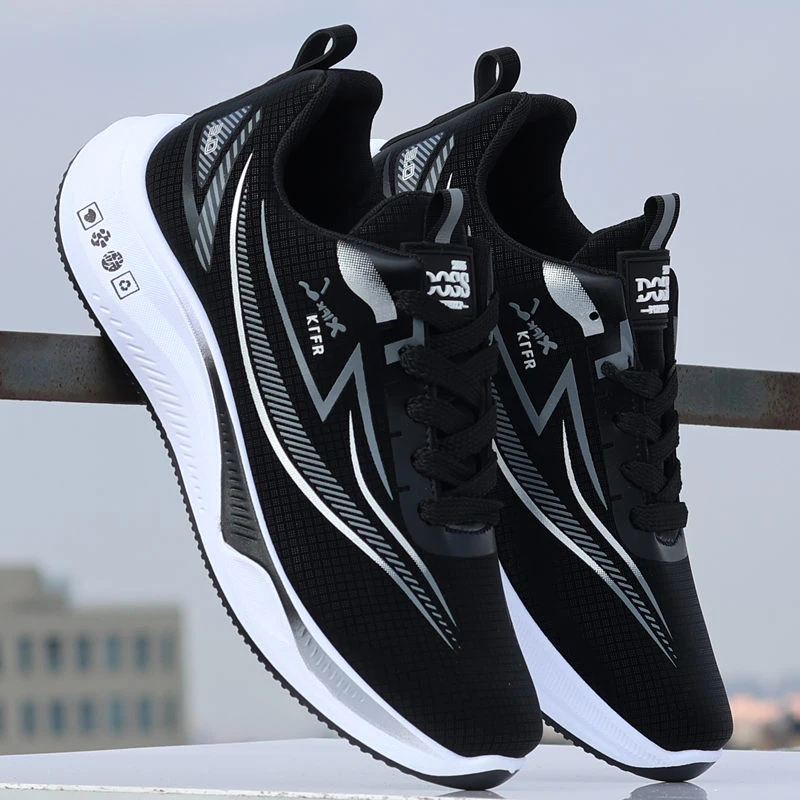 中考体育生考试专用鞋子男初中学生跑步跳绳超轻减震运动军训男鞋