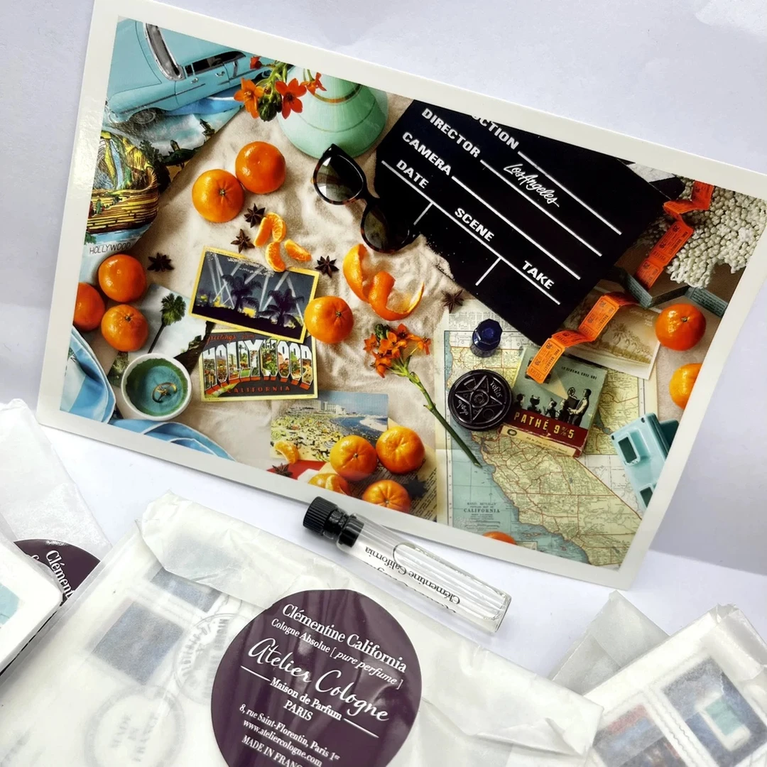 Atelier Cologne/欧珑加州盛夏/赤霞橘光明信片香水1.7ml（福袋）