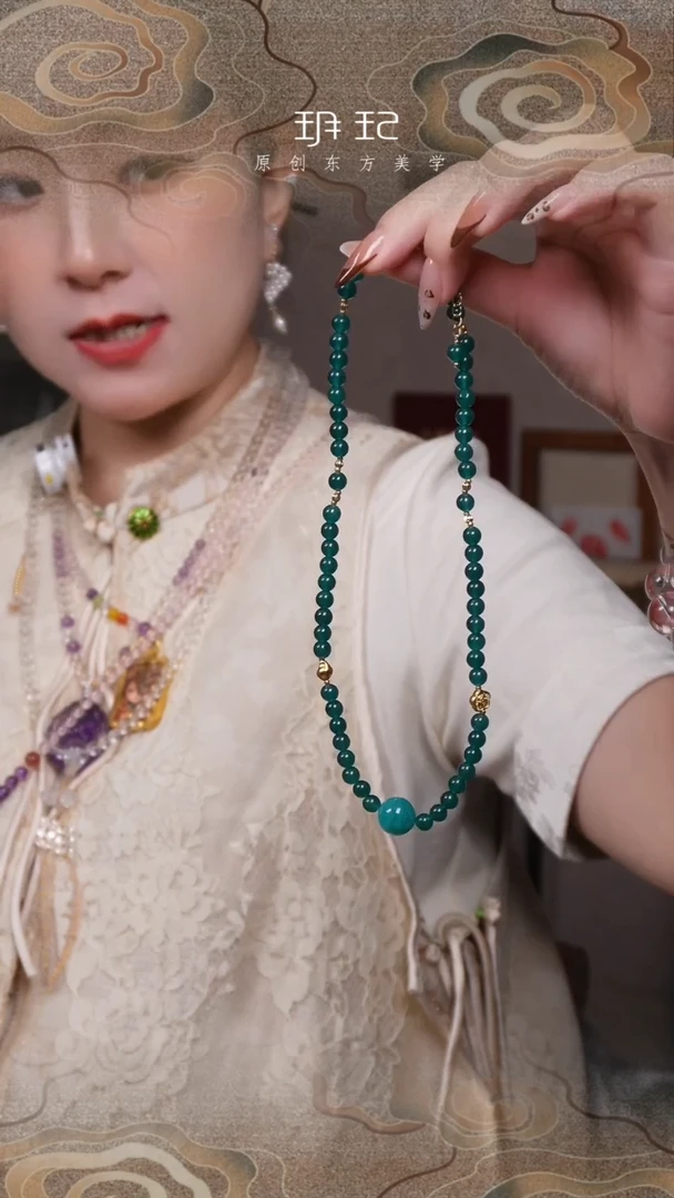 【闪购商品】水晶多宝项链未镶嵌天河/石等多宝