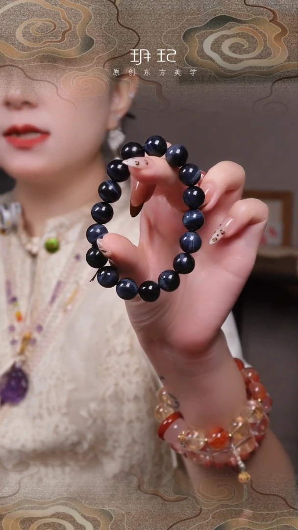 【闪购商品】水晶蓝虎眼未镶嵌手链