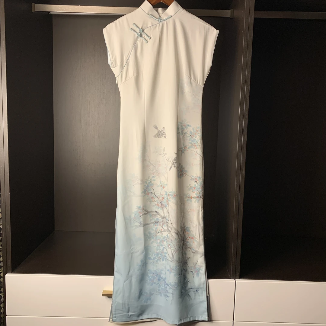 【0051】2024清仓福利旗袍夏季修身显瘦日常中长款时尚气质