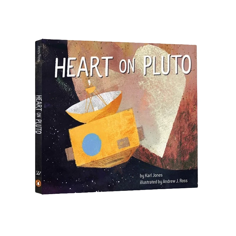 外图Heart on Pluto 宇宙探索星球精装绘本Karl Jones 趣味故事书