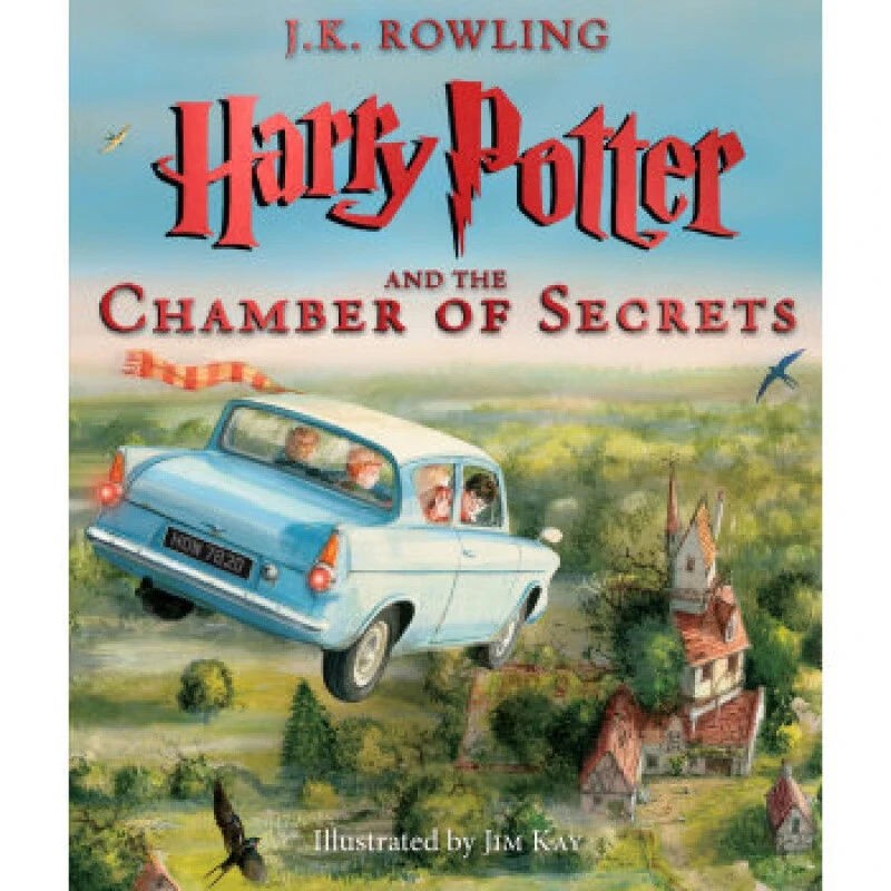 外图英文精装版 哈利波特2 Harry Potter and Chamber of Secret