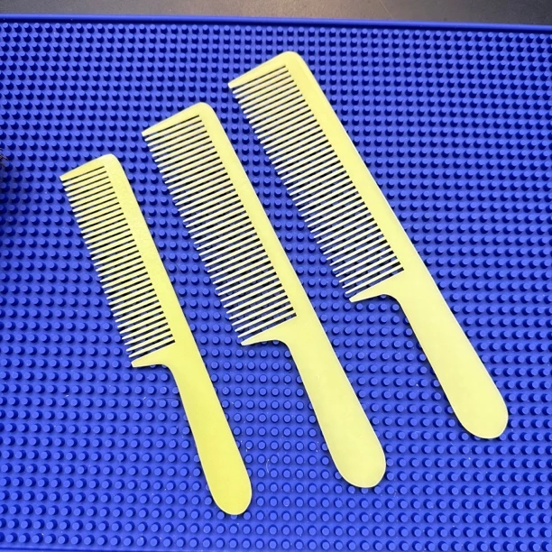 超薄手工理发梳子发型师梳子大号平头梳 已打磨好