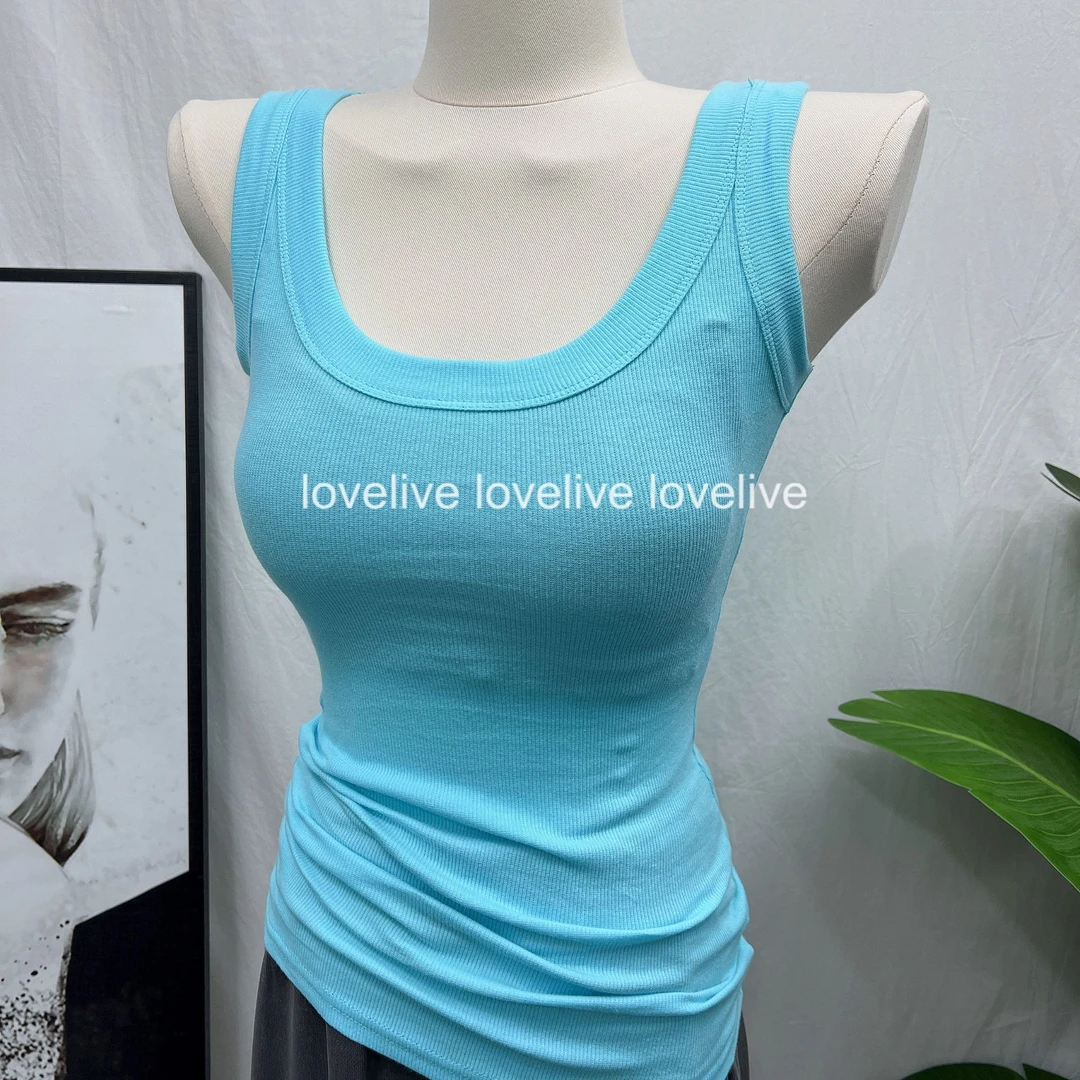 【神tee自留】版型好到爆!人人穿显瘦U领宽肩带遮副乳吊带背心女