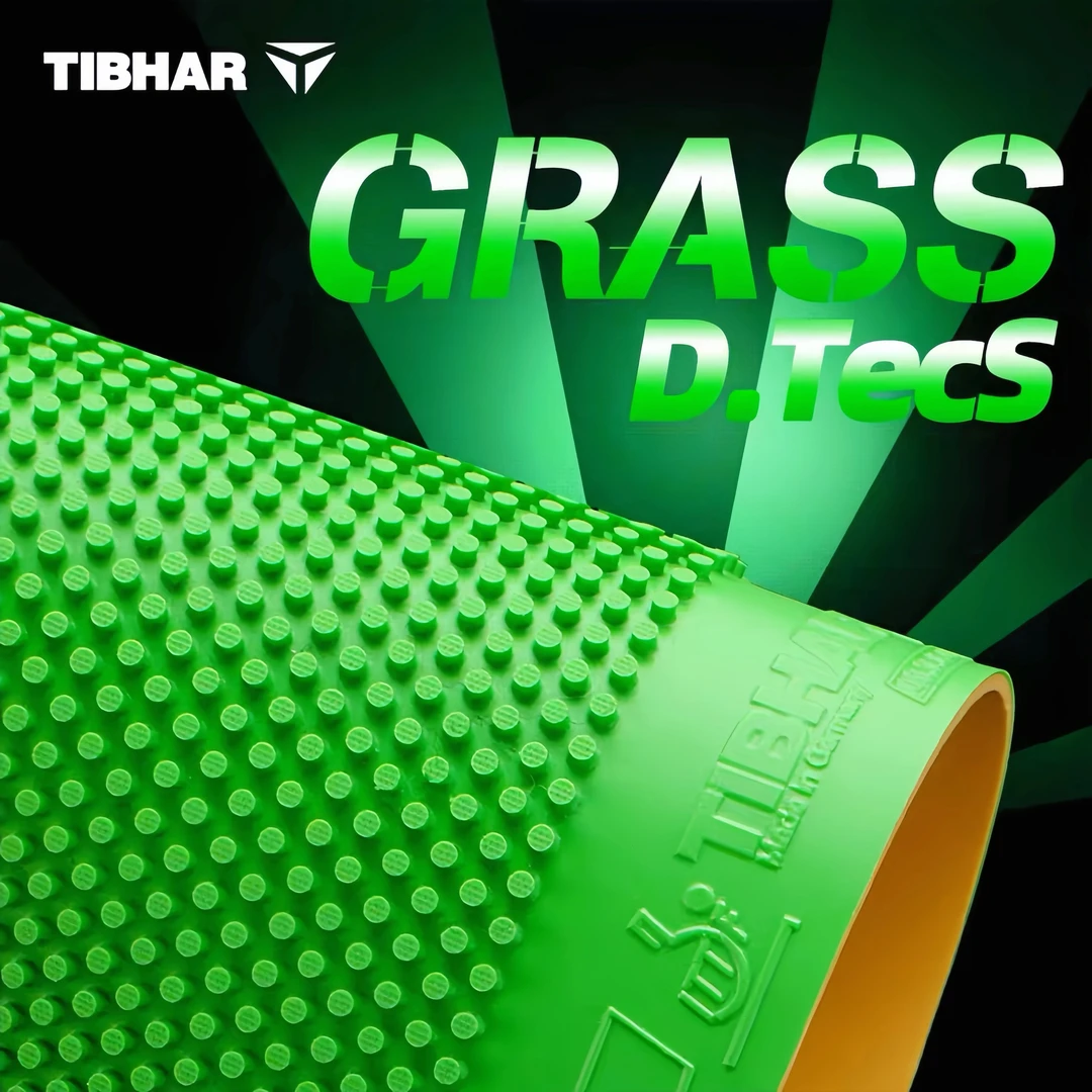TIBHAR挺拔GRASS D.TECS草内能进攻型德国进口中颗粒长套胶单胶皮