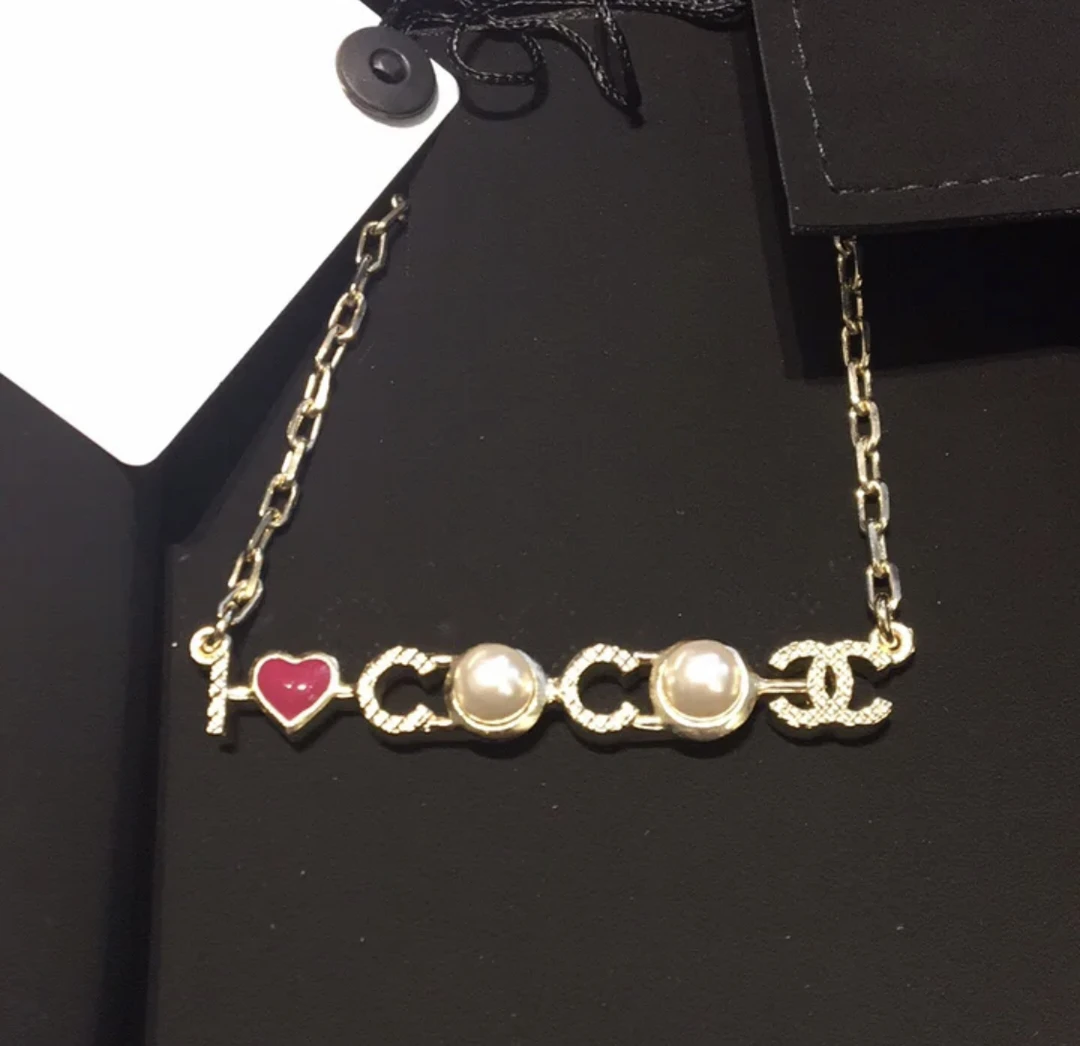 99新 Chanel/香奈儿 coco字母项链/xm10185