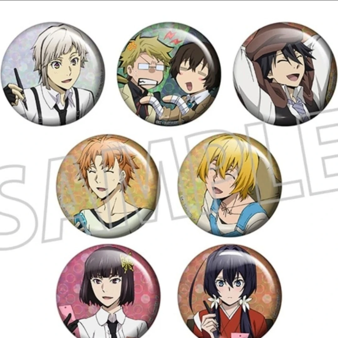 【文豪野犬】七夕吧唧全7种日谷盲盒动漫周边