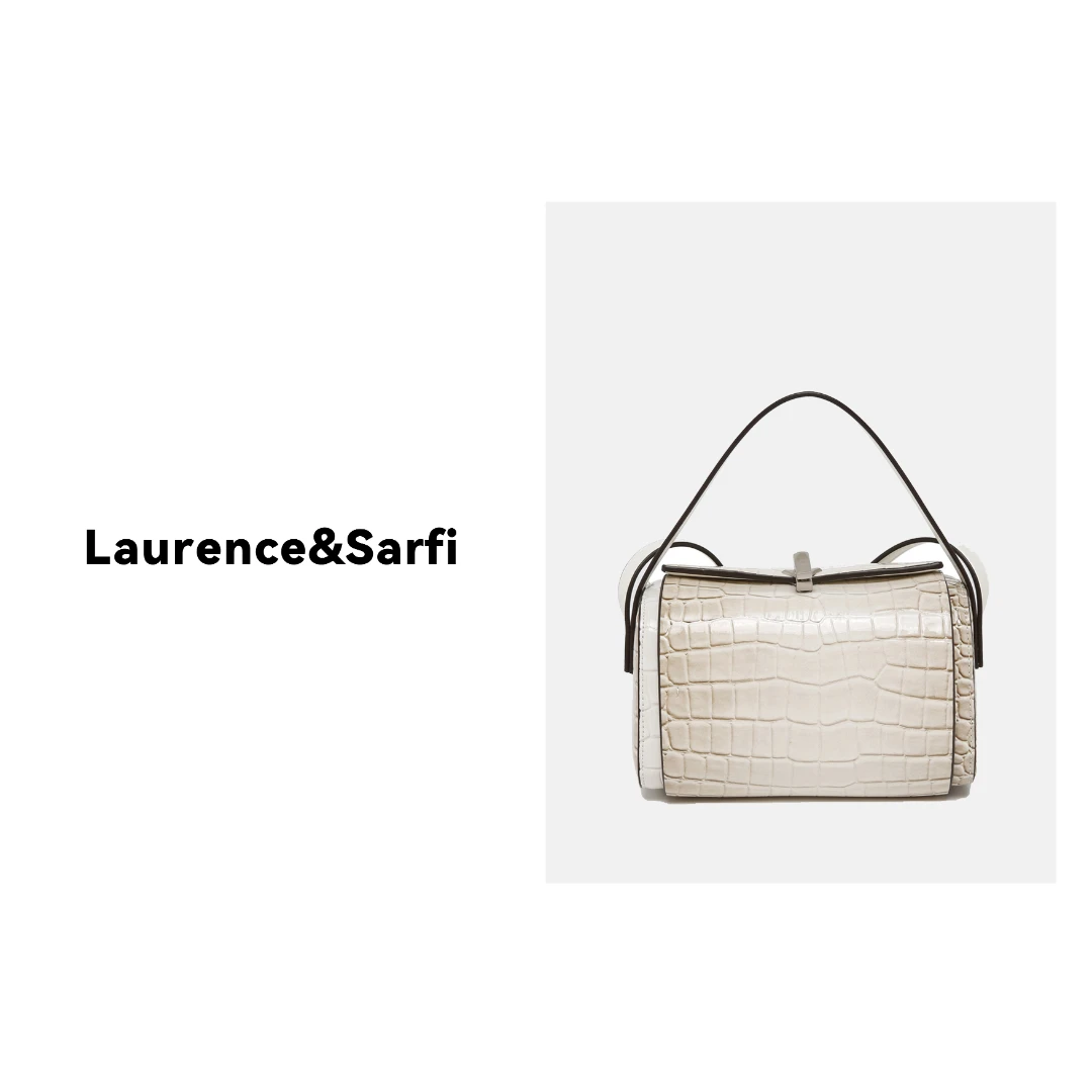 Laurence Sarfi路易赛菲【官方正品】高级质感手提斜跨盒子包