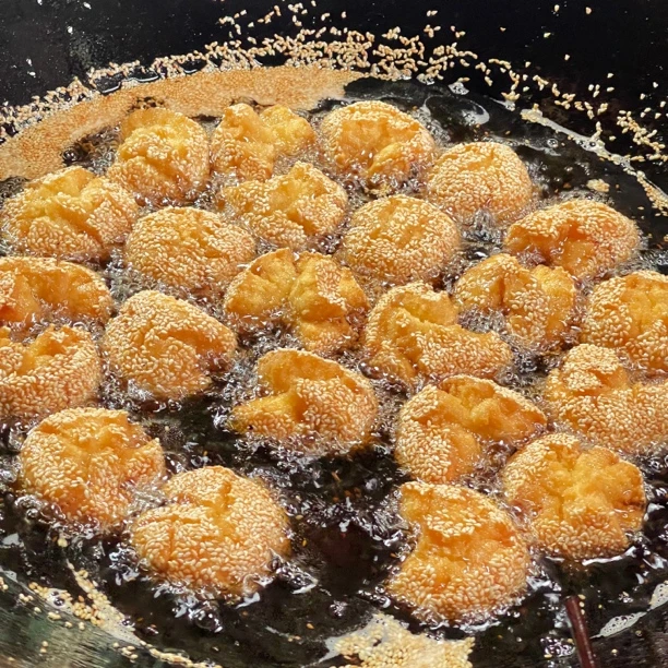 广西马山开口枣 开口笑 芝麻球 开口酥 12个／袋/600g