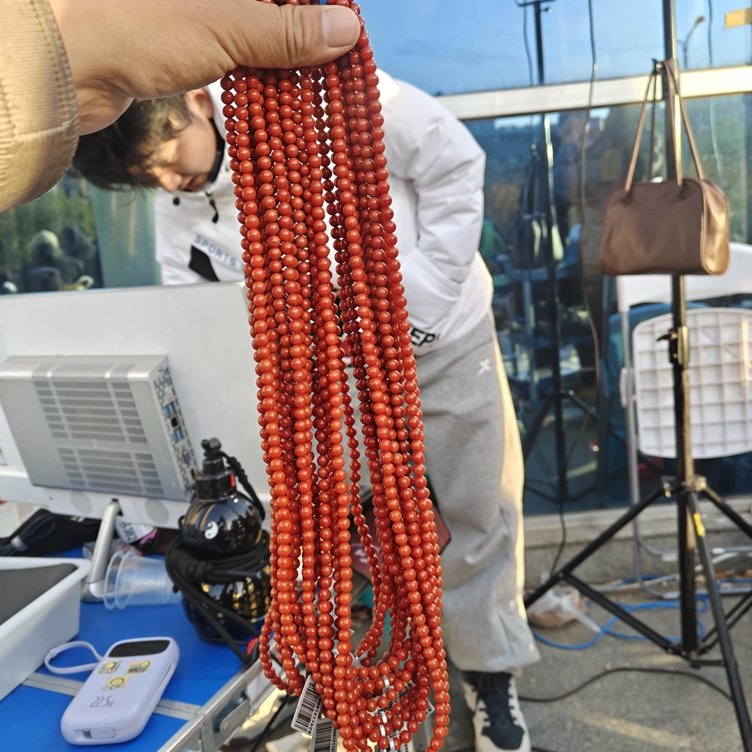 【书记甄选】天然南红四圈手链  多样式发一6mm xl3022