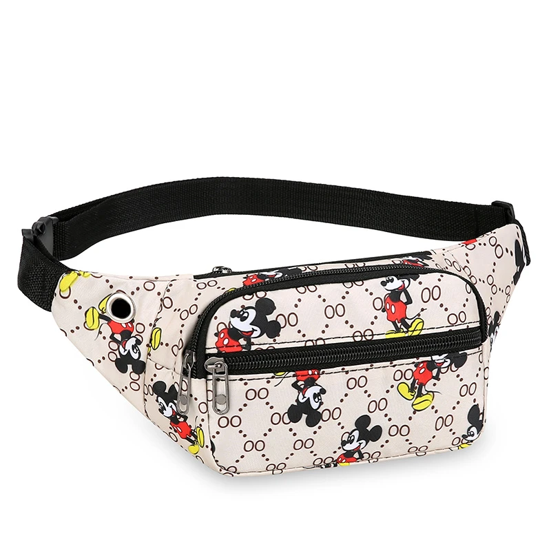 日韩新款女胸包小包文艺包手机包卡通运动斜挎包腰包休闲学生日系