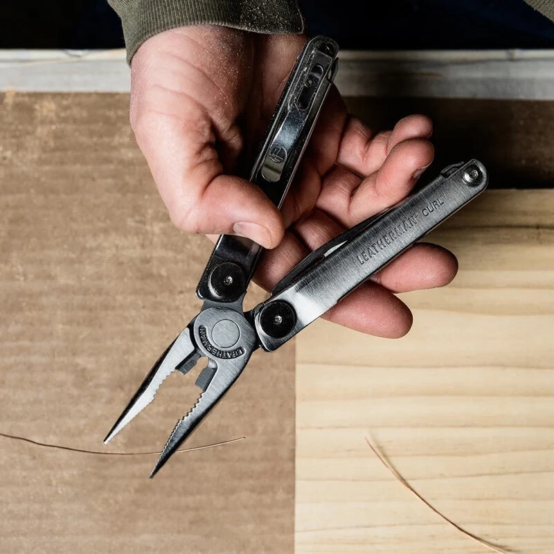 LEATHERMAN美国莱特曼 CURL 科尔 轻巧便携户外多功能组合工具钳