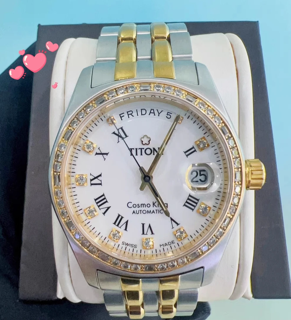 99新 Titoni/梅花 /宇宙系列787/表径38.5/公价14500