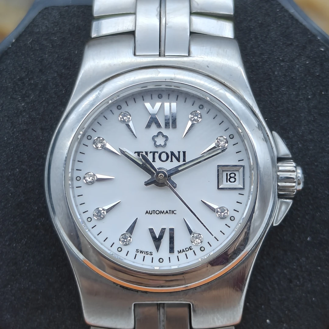95新 Titoni/梅花 女士系列/表径23.6mm/公价7800