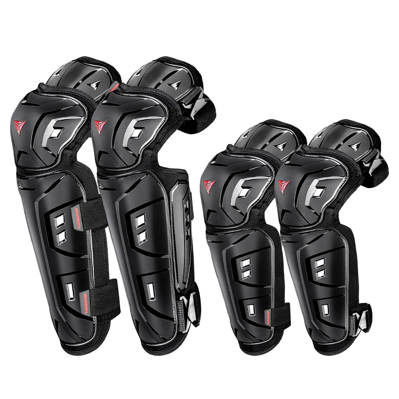 摩多狼四季摩托车护膝护肘骑行防摔防风保暖骑士装备护具摩旅装备