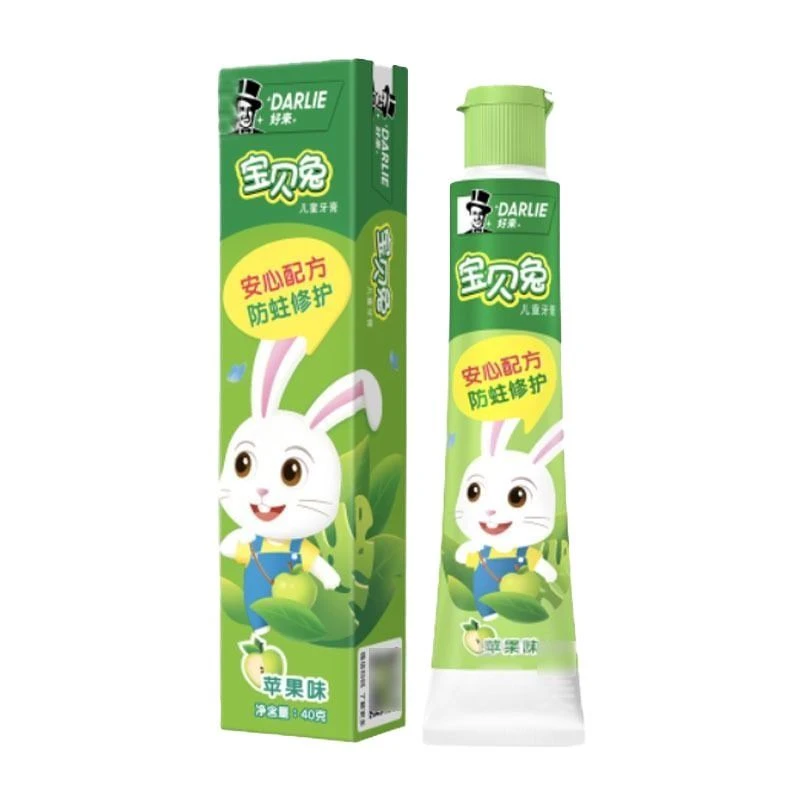 好来 苹果味宝贝兔儿童牙膏 40g/盒