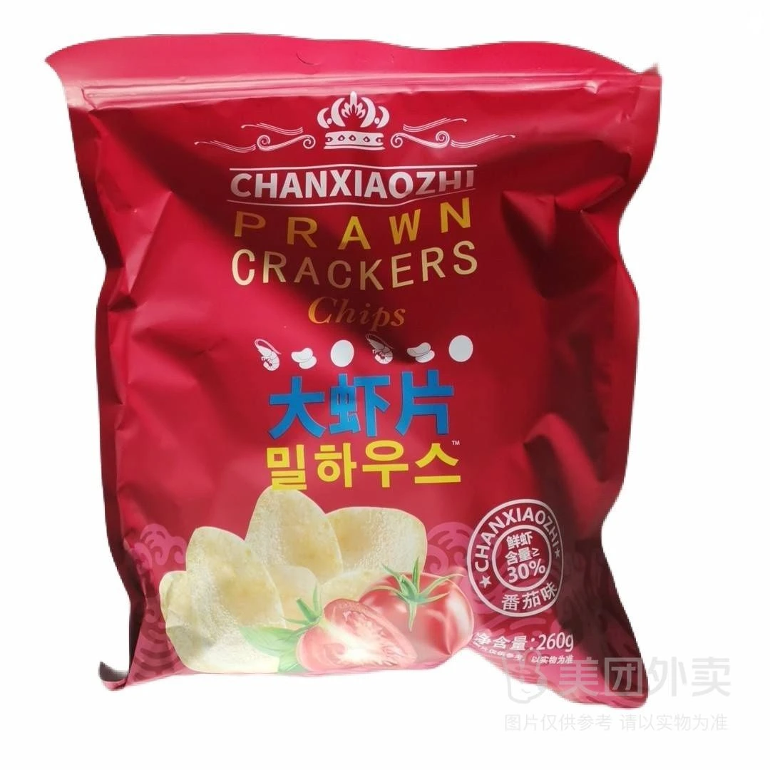 ZC馋小智大虾片番茄味260g
