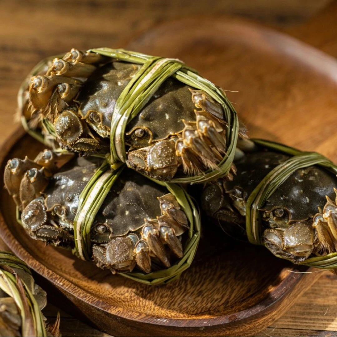 鲜活闸蟹(母蟹约1.4—1.6两)8只