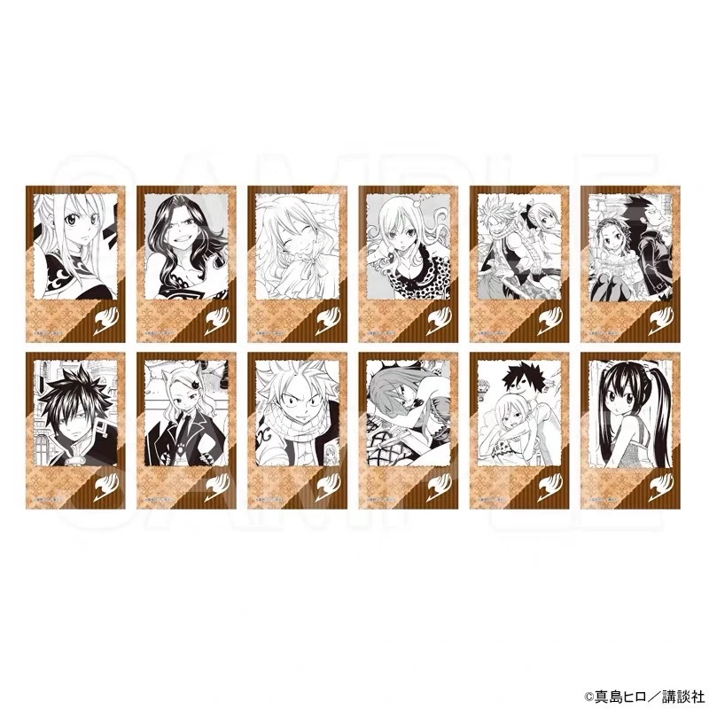 盲盒【现货包邮】妖精的尾巴 原画小相卡 全12种【拆包】