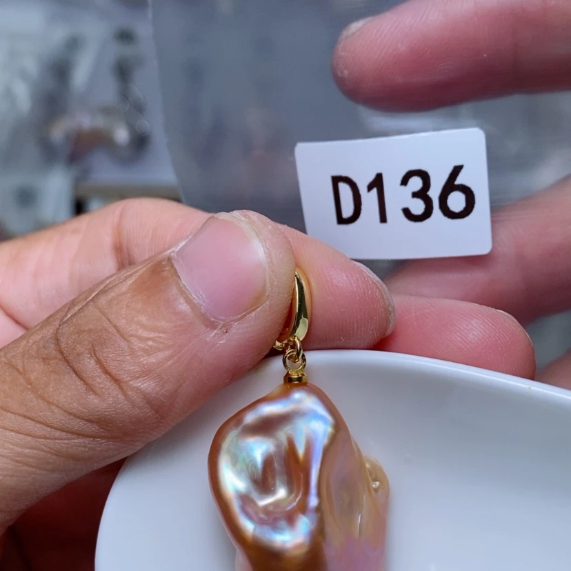 【闪购商品】淡水珍珠其他银S925镶嵌我***福