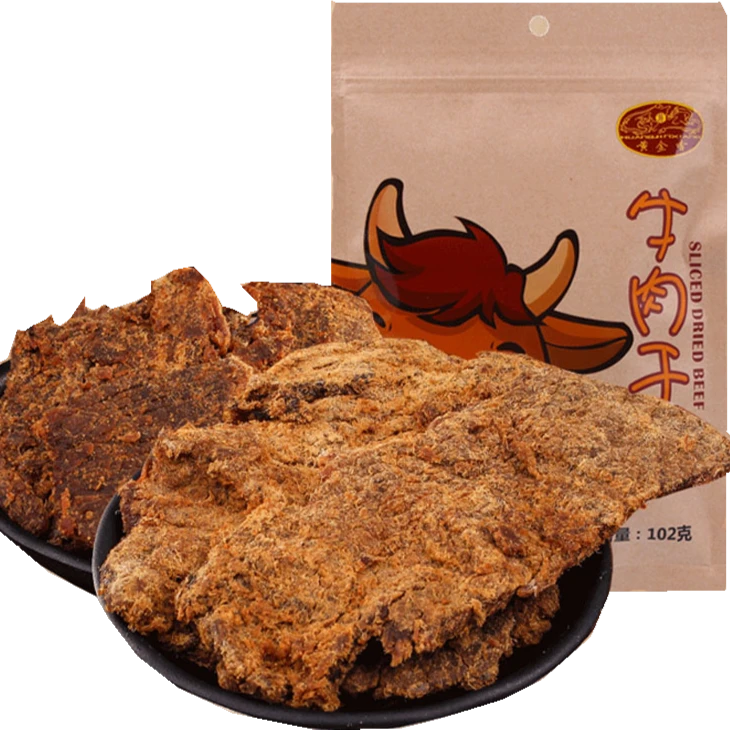 五香味牛肉干