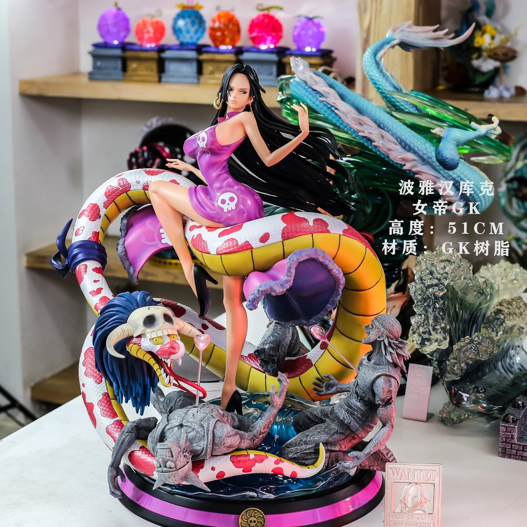 【定制现货】T社女帝 七武海 汉库克 51CM 树脂 GK雕像