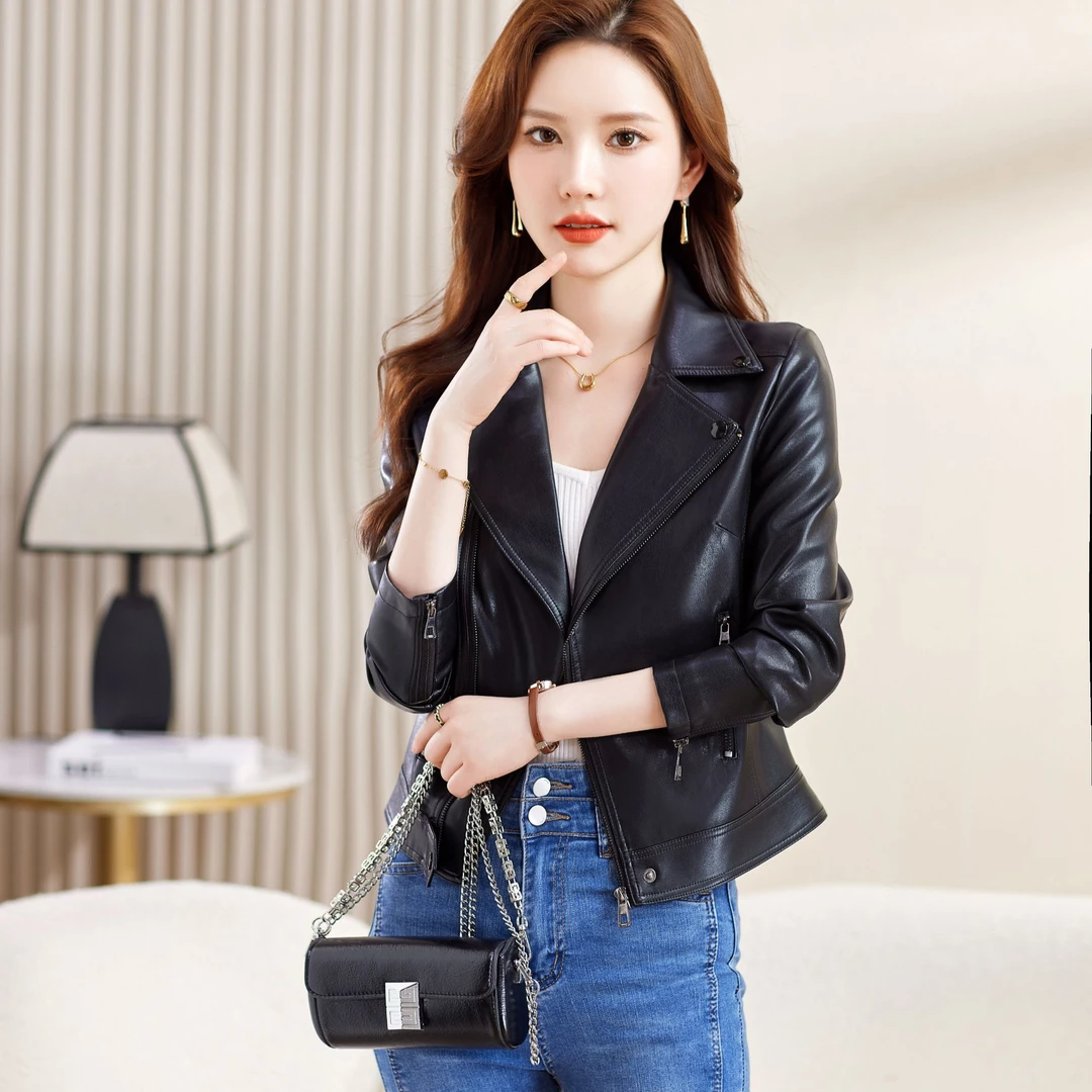 海宁专属真皮绵羊皮2025女士新款