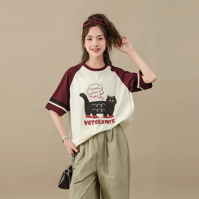 女童夏装短袖T恤薄款半袖夏季女孩上衣