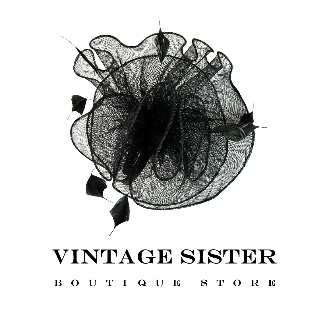 VINTAGE SISTER 8002【VTGSIS 推荐】黑色羽毛发箍女士/直播同价