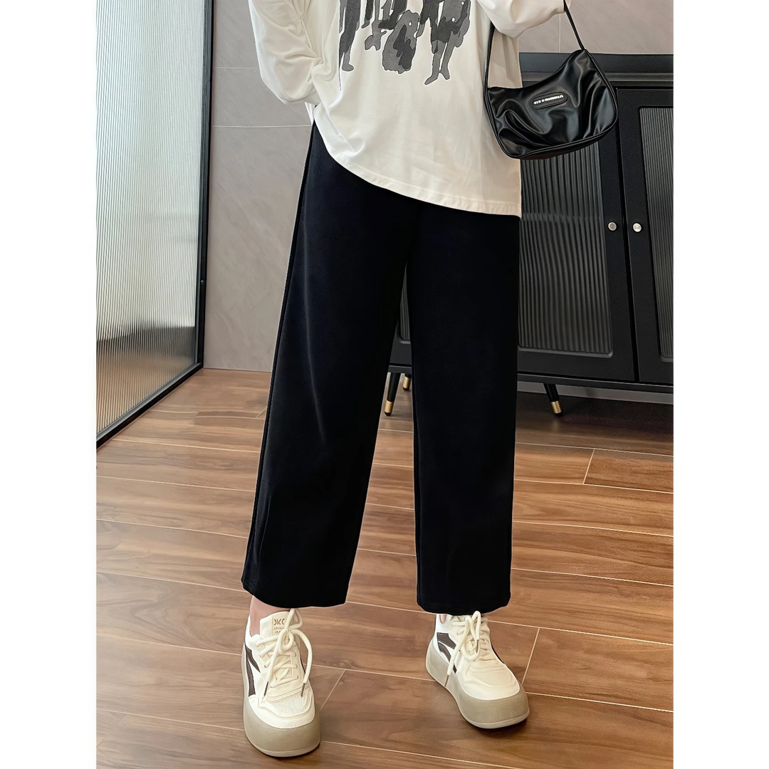 断码捡漏~加尔东尼 / 雪尼尔加绒哈伦裤11500花契200斤胖mm秋季