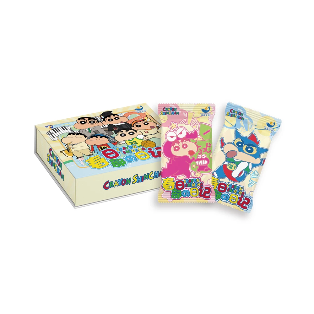 Y【宠粉吃吃-拆卡】春日部的日记-蜡笔小新 国卡二创卡牌盲盒 代拆