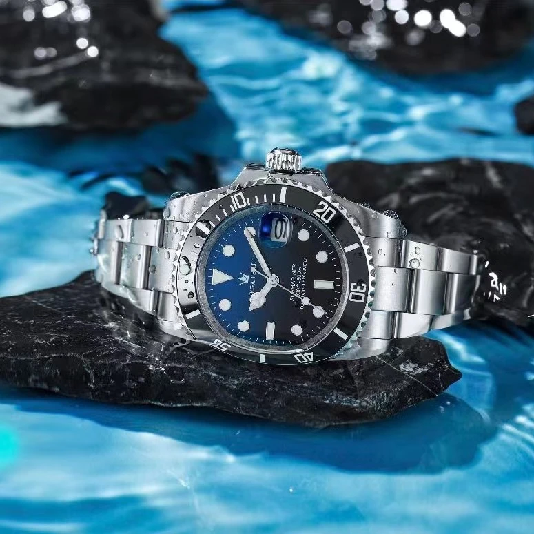 全新未使用 PARGA FEILLE-高端自动机械腕表【渐变蓝】