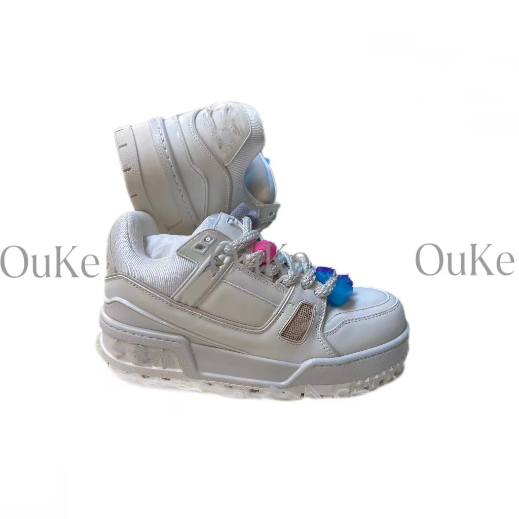 OUKE 2023年新款休闲白色鞋子