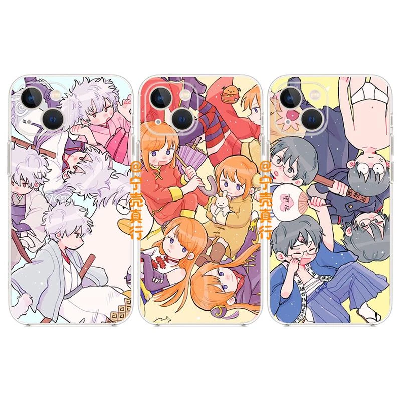 银魂动漫手机壳15iPhone14pro苹果15坂田银时12小米11二次元xsm