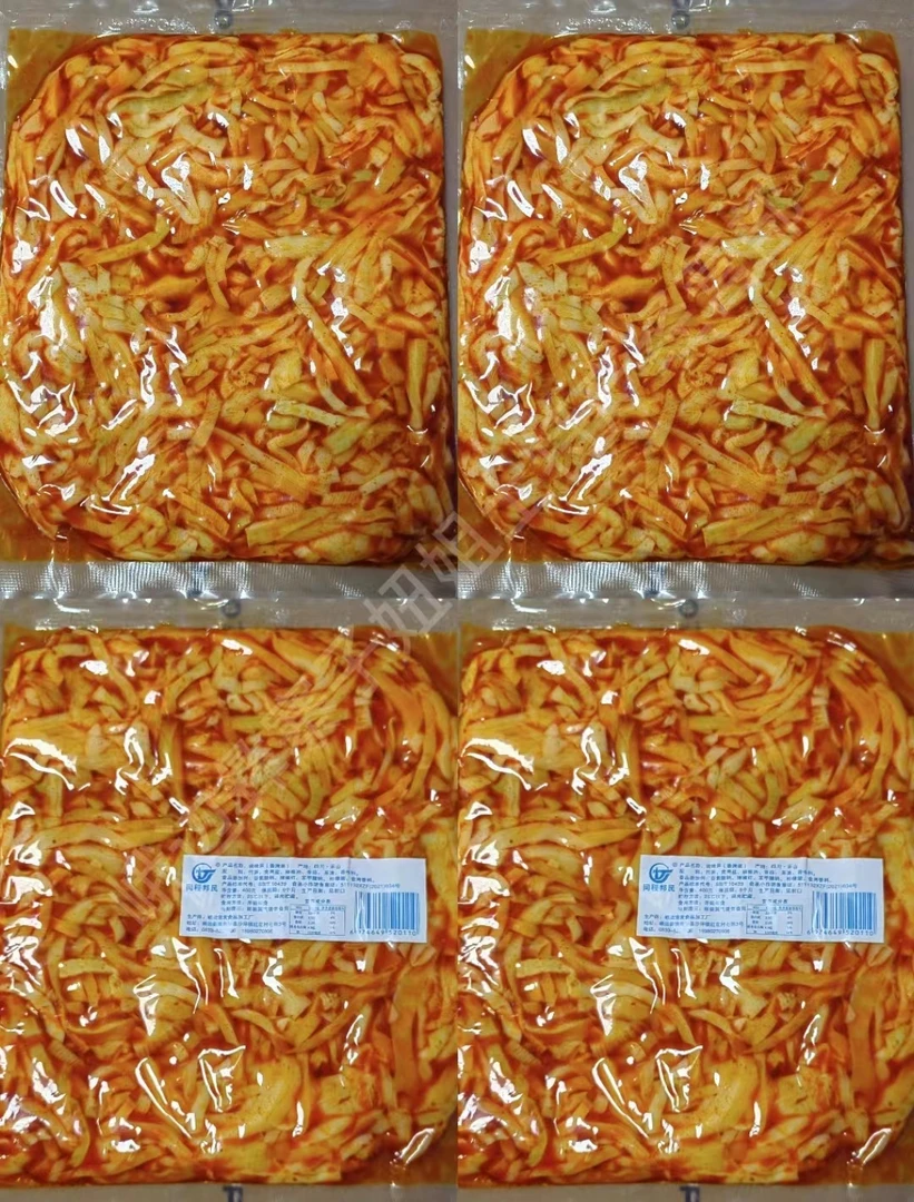 四川峨边县土特产香辣鲜嫩脆麻辣竹笋丝开袋即食山竹笋拍1发3袋