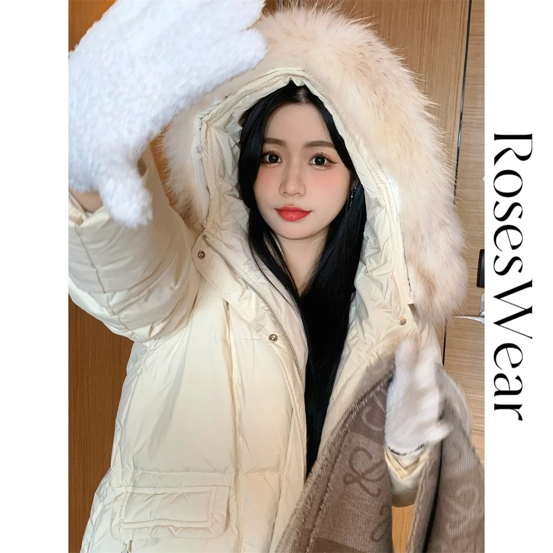 温与柔【绒耳兔】聪明人买反季羽绒服90白鸭绒