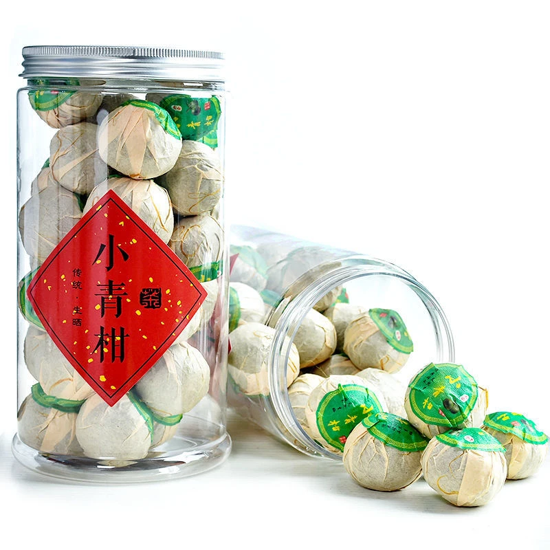 【10罐】小青柑茶叶罐装普洱熟茶柑普茶250克*1罐