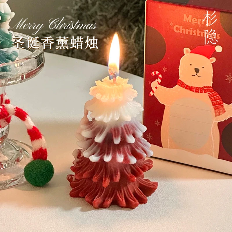 圣诞香薰蜡烛装扮氛围用品 生日创意伴手礼物